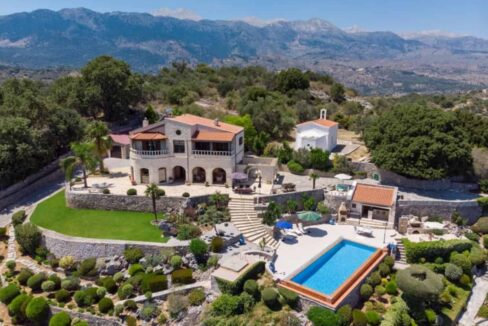Exclusive Stone Villa with Breathtaking Sea Views and Mountain Charm in Apokoronas, Chania