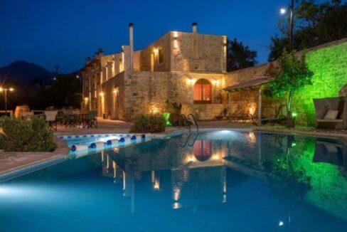 Fully Renovated Stone Villa in Rethymno, Crete