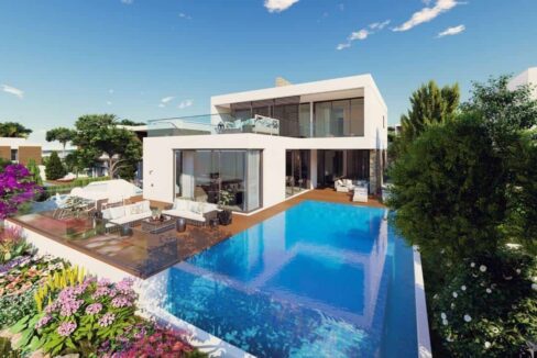 3, 4, 5 BEDROOM SEAFRONT VILLAS FOR SALE IN PAPHOS, CYPRUS