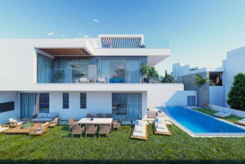 3, 4, 5 BEDROOM SEAFRONT VILLAS FOR SALE IN PAPHOS, CYPRUS