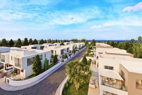 Modern Semi-Detached Villas for sale in Paphos, Cyprus