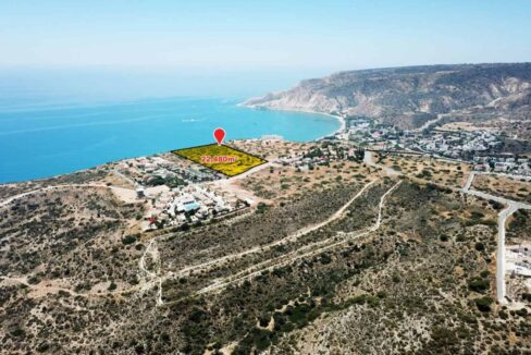 Seafront Plot in Pissouri, Limassol