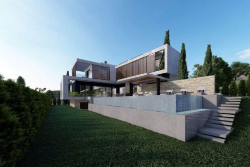Premium Villa with Overflow Pool in Limassol, Cyprus
