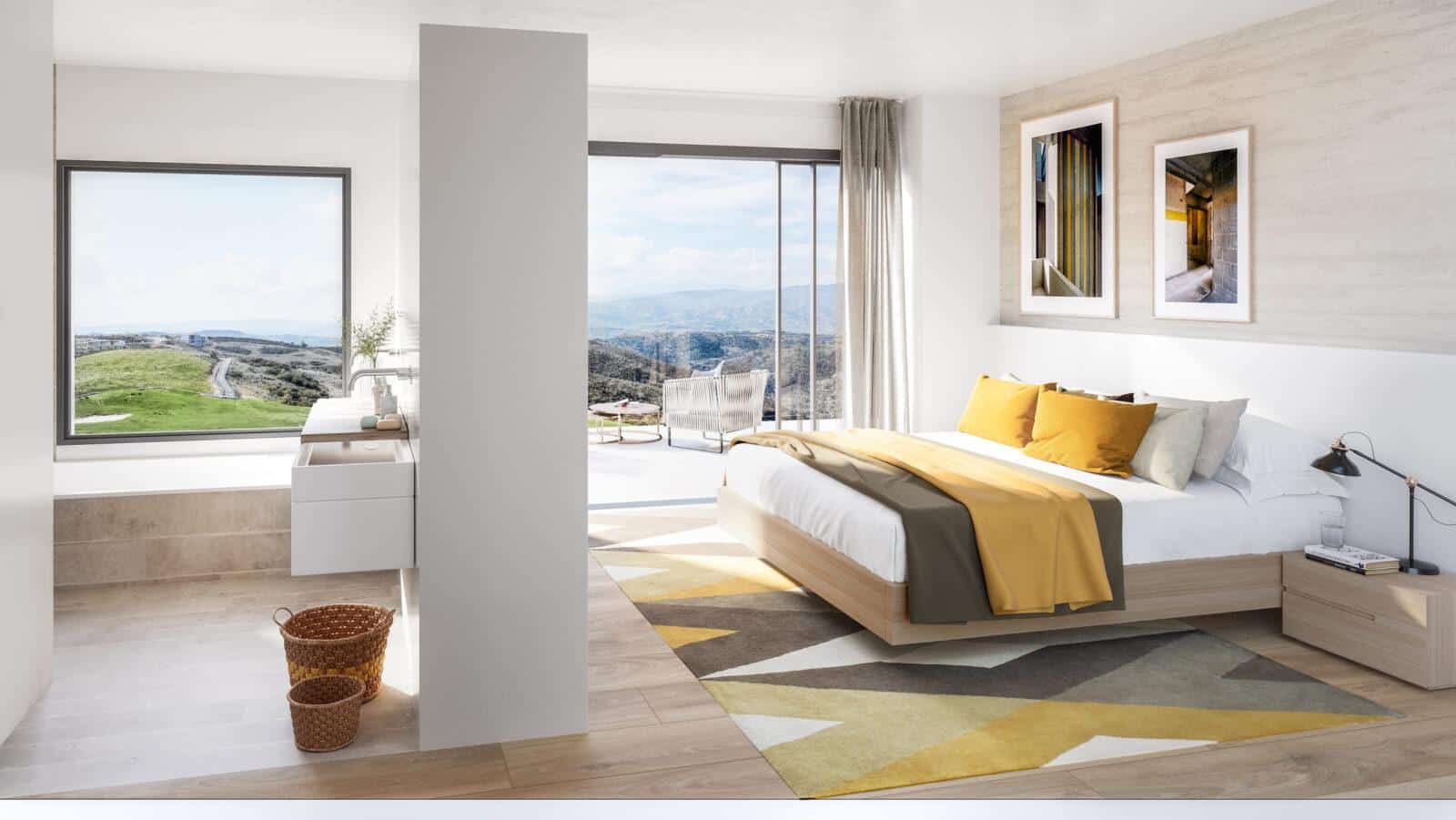 Minthis_CGI_Ezousa Suites_master bedroom_