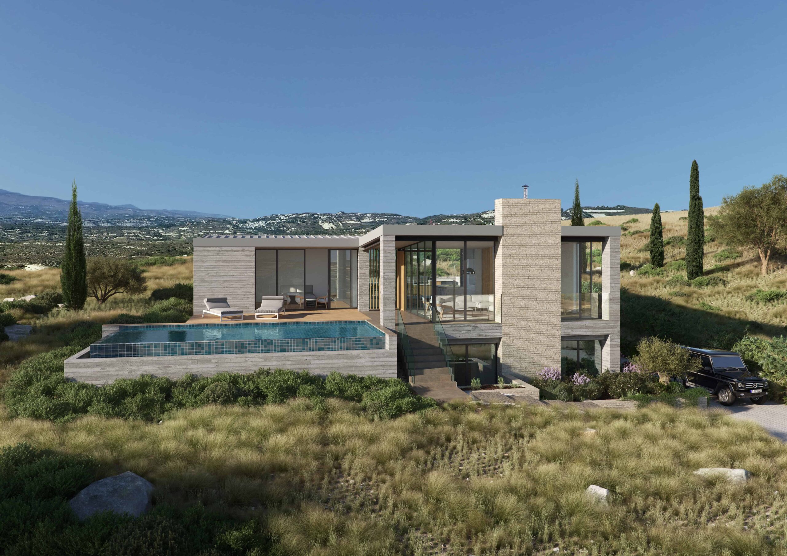 Minthis_CGI_Topos-Strato_back exterior _ pool view
