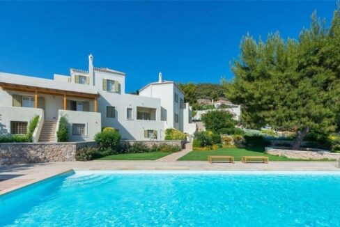 Villa with 3 autonomous luxury homes in Spetses, Greece