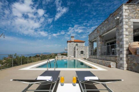 Two Stone Villas in Lefktro, Greece01