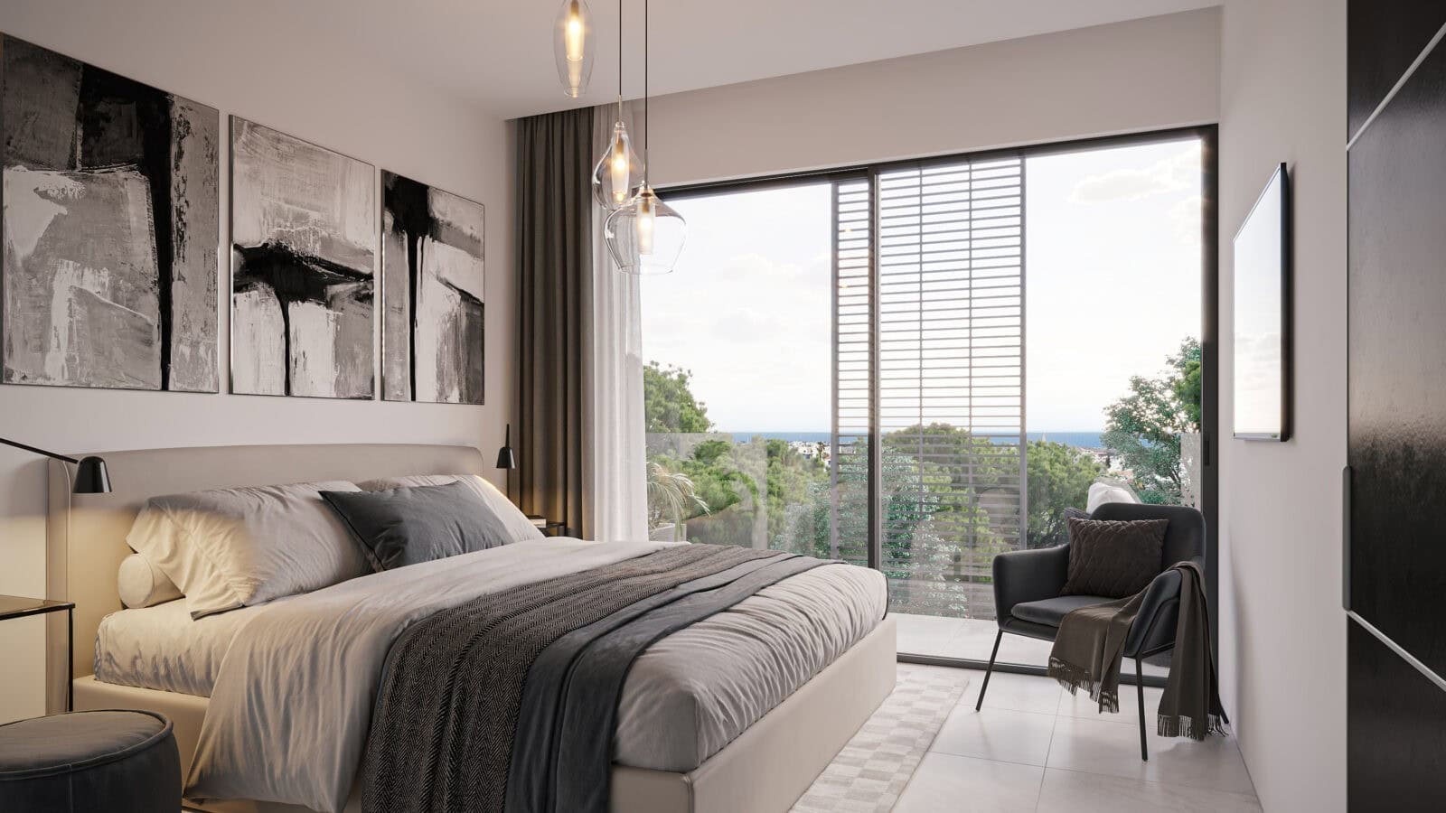 One-bedroom apartment in Paphos, Cyprus