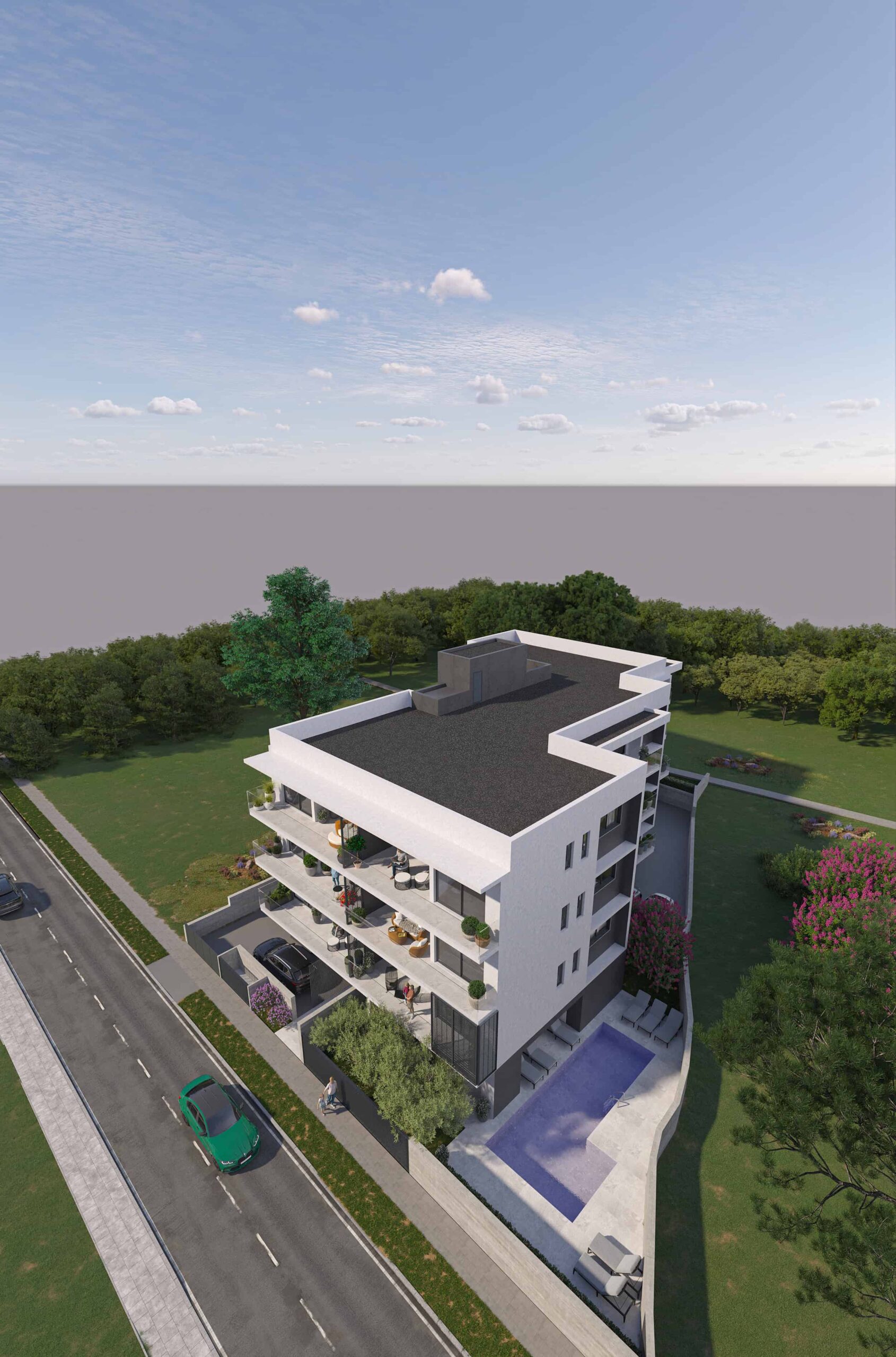 One-bedroom apartment in Paphos, Cyprus