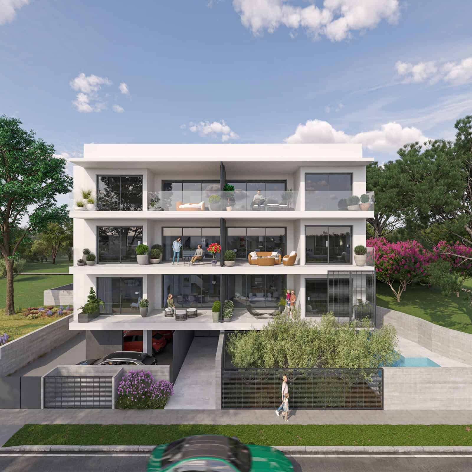 One-bedroom apartment in Paphos, Cyprus