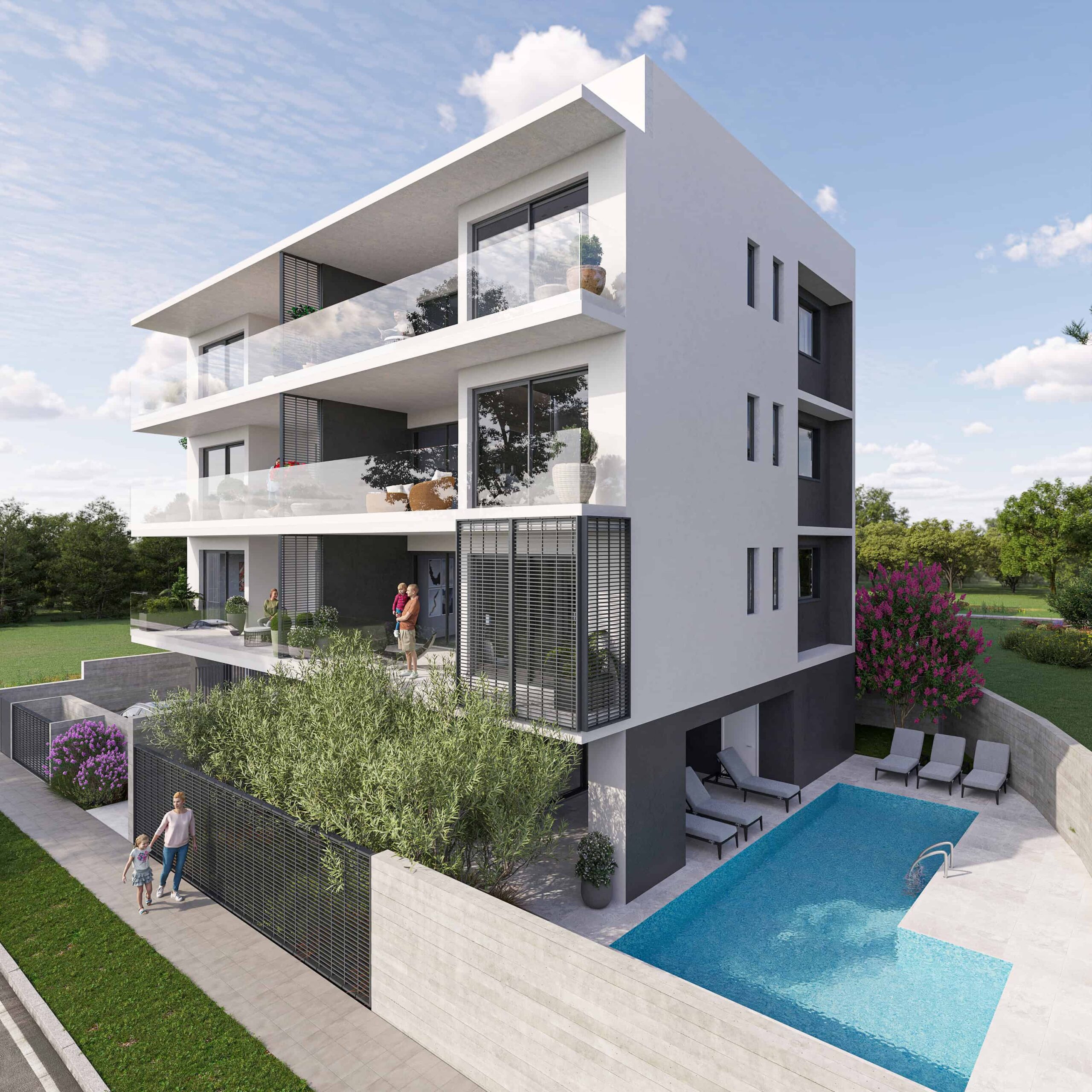 One-bedroom apartment in Paphos, Cyprus