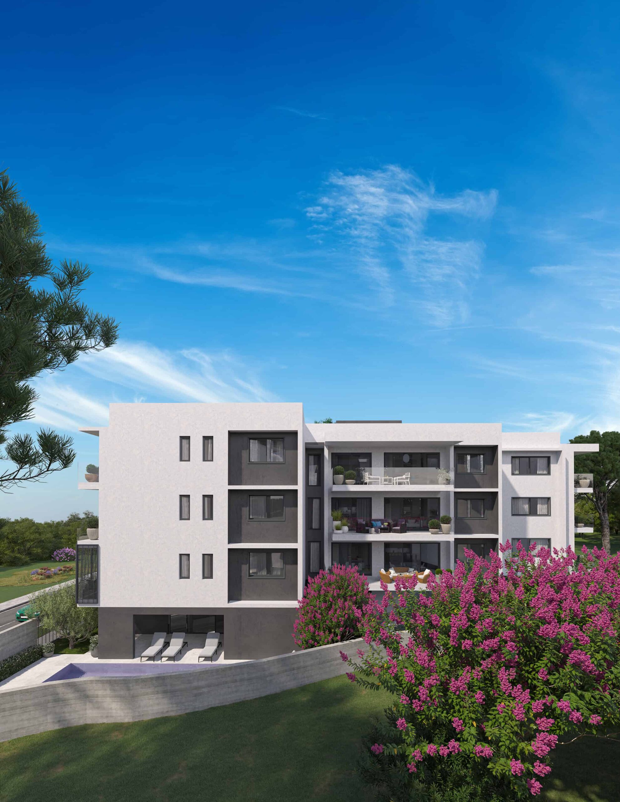 One-bedroom apartment in Paphos, Cyprus