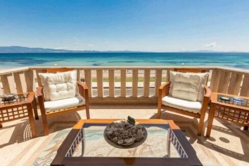 Sea front villa for sale chalkidiki greece 1
