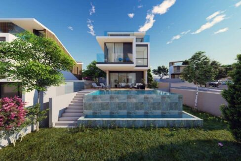 3, 4, 5 BEDROOM SEAFRONT VILLAS FOR SALE IN PAPHOS, CYPRUS