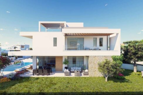 3, 4, 5 BEDROOM SEAFRONT VILLAS FOR SALE IN PAPHOS, CYPRUS