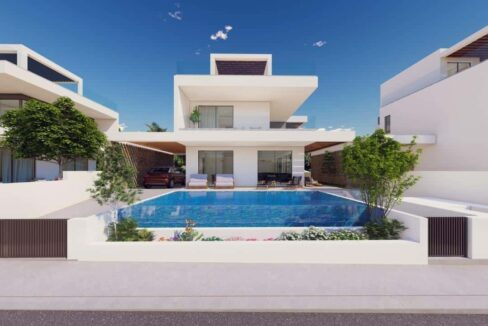 3, 4, 5 BEDROOM SEAFRONT VILLAS FOR SALE IN PAPHOS, CYPRUS