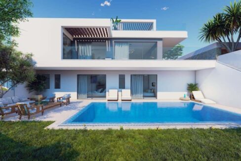 3, 4, 5 BEDROOM SEAFRONT VILLAS FOR SALE IN PAPHOS, CYPRUS