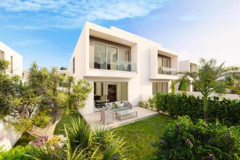 MODERN 2, 3, 4 BEDROOM VILLAS & SEMI-DETACHED HOUSES FOR SALE IN PAPHOS, CYPRUS