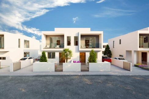MODERN 2, 3, 4 BEDROOM VILLAS & SEMI-DETACHED HOUSES FOR SALE IN PAPHOS, CYPRUS