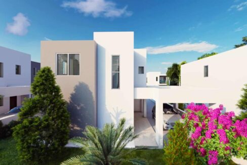 MODERN 2, 3, 4 BEDROOM VILLAS & SEMI-DETACHED HOUSES FOR SALE IN PAPHOS, CYPRUS