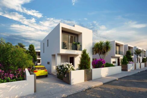 MODERN 2, 3, 4 BEDROOM VILLAS & SEMI-DETACHED HOUSES FOR SALE IN PAPHOS, CYPRUS