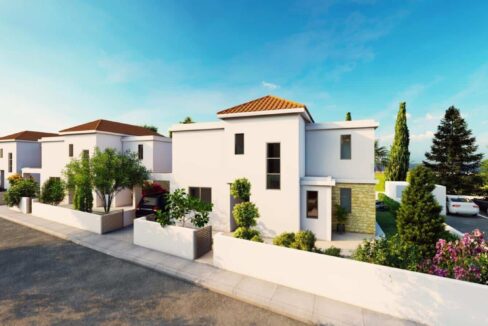 MODERN 2, 3, 4 BEDROOM VILLAS & SEMI-DETACHED HOUSES FOR SALE IN PAPHOS, CYPRUS