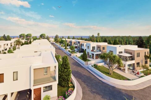 MODERN 2, 3, 4 BEDROOM VILLAS & SEMI-DETACHED HOUSES FOR SALE IN PAPHOS, CYPRUS