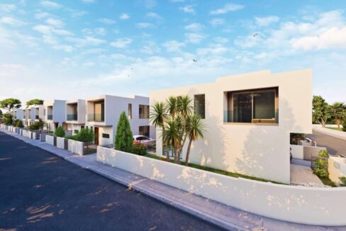 MODERN 2, 3, 4 BEDROOM VILLAS & SEMI-DETACHED HOUSES FOR SALE IN PAPHOS, CYPRUS