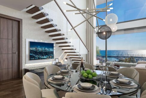 TWO-STOREY SKYVILLAS IN LARNACA, CYPRUS FOR SALE