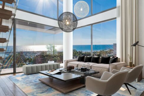 TWO-STOREY SKYVILLAS IN LARNACA, CYPRUS FOR SALE