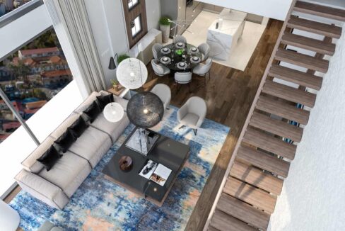 TWO-STOREY SKYVILLAS IN LARNACA, CYPRUS FOR SALE