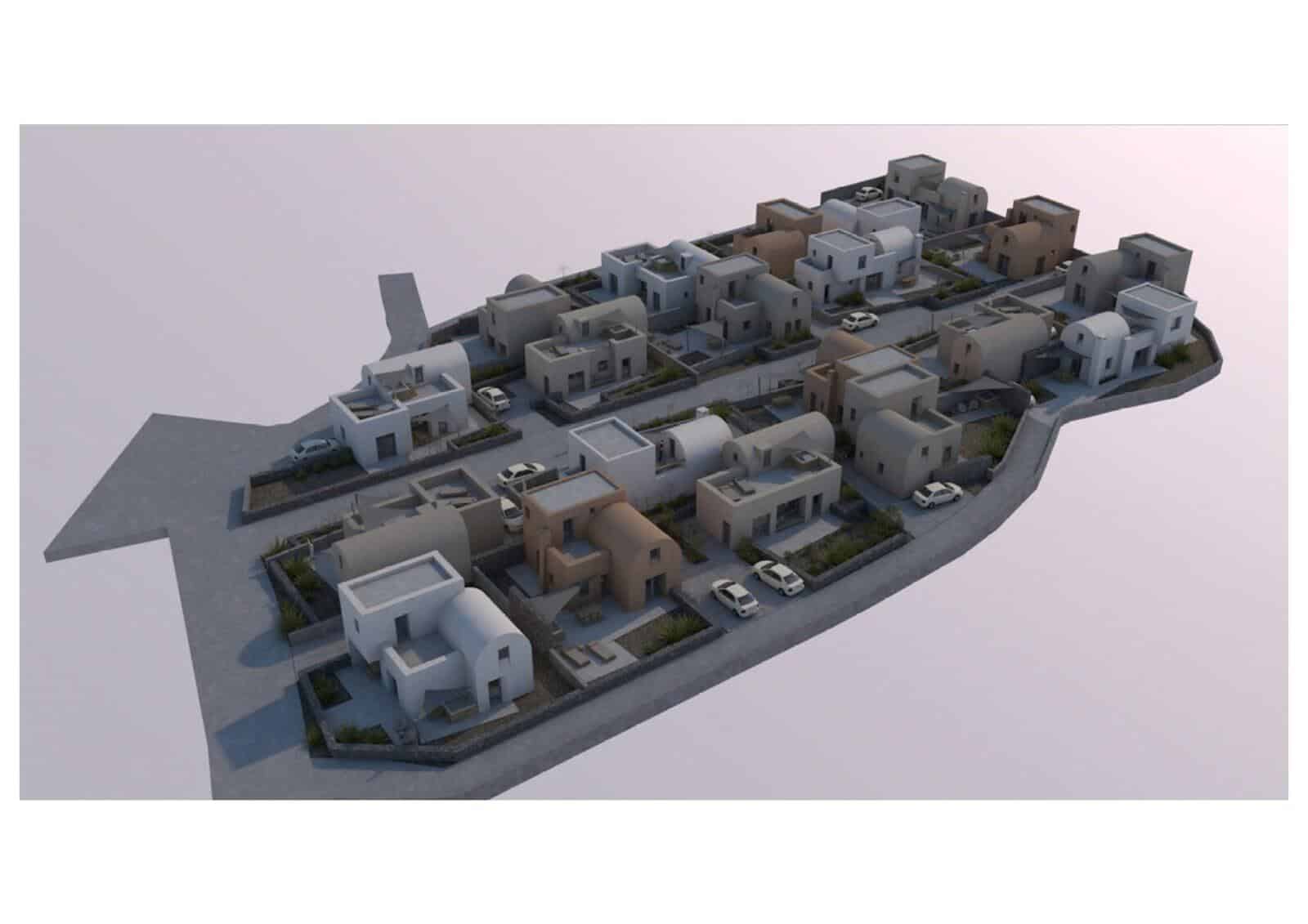 Villas project for sale in Messaria 4