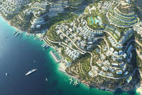 Masterplan aerial view