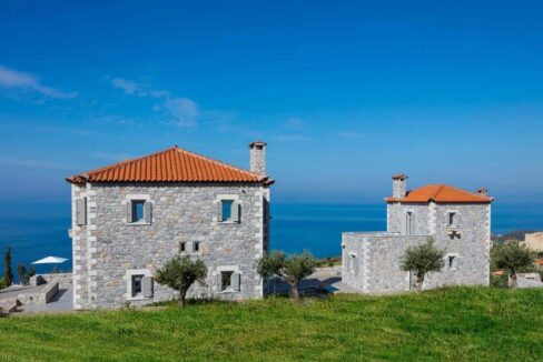 Two Stone Villas in Lefktro, Greece12