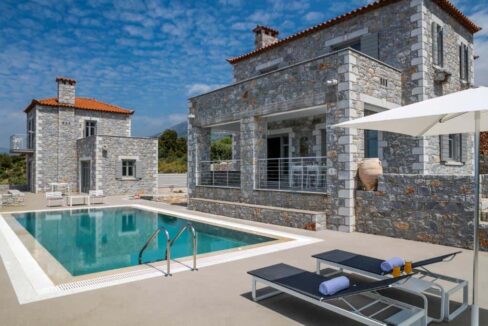 Two Stone Villas in Lefktro, Greece17