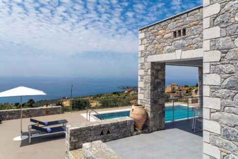 Two Stone Villas in Lefktro, Greece18