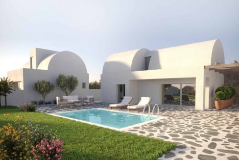 Plot with Building Permit in Santorini, Greece