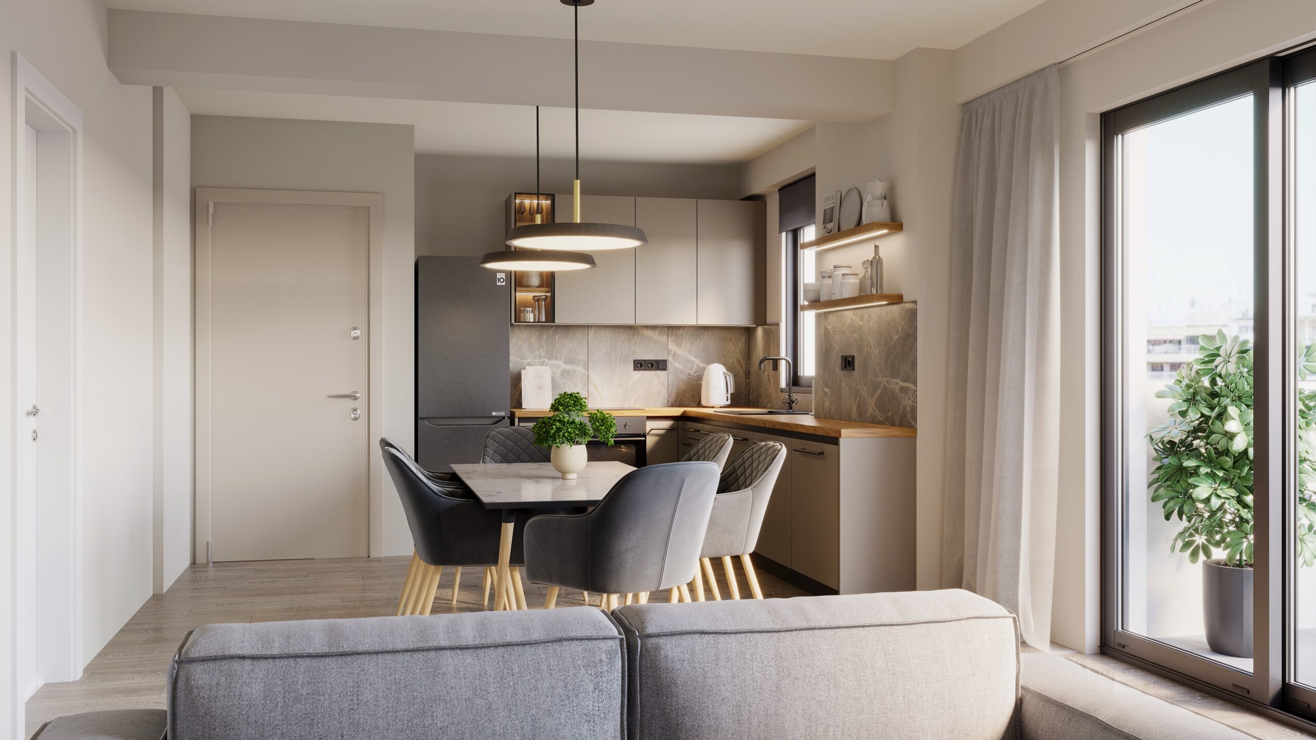 21 modern apartments for sale in Piraeus, Greece