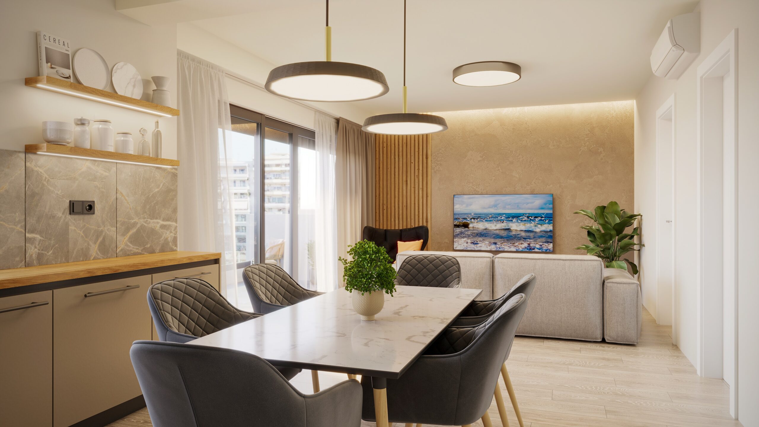 21 modern apartments for sale in Piraeus, Greece