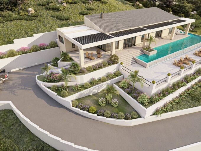 Villa for Sale with Harmonious Blend of Modern Elegance & Natural Beauty