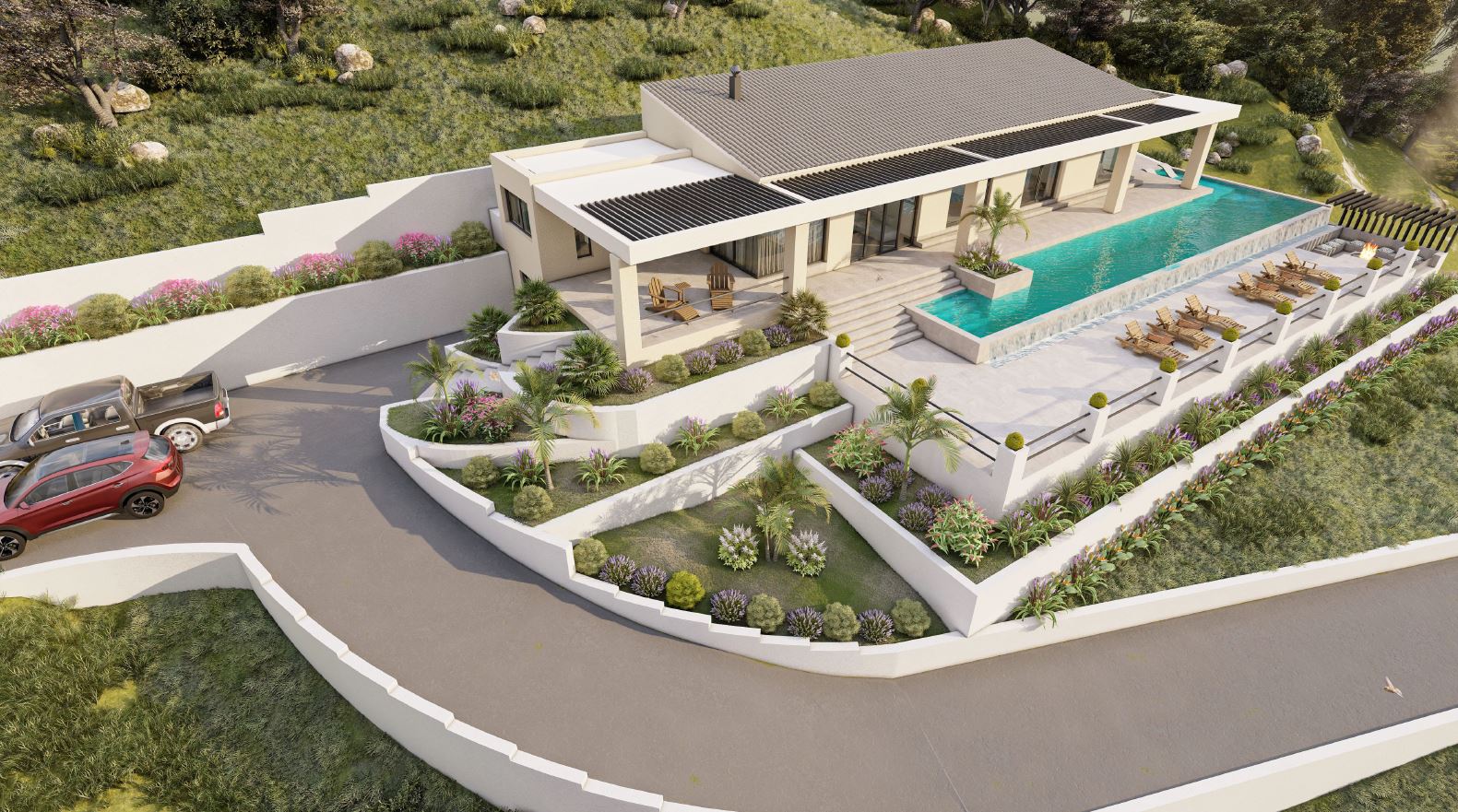 Villa for Sale with Harmonious Blend of Modern Elegance & Natural Beauty