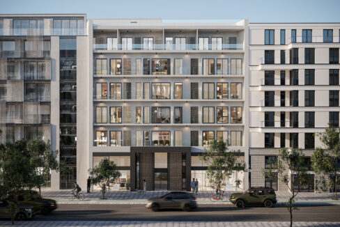 Modern 5-Storey Residential Building with 54 Apartments in Kallithea