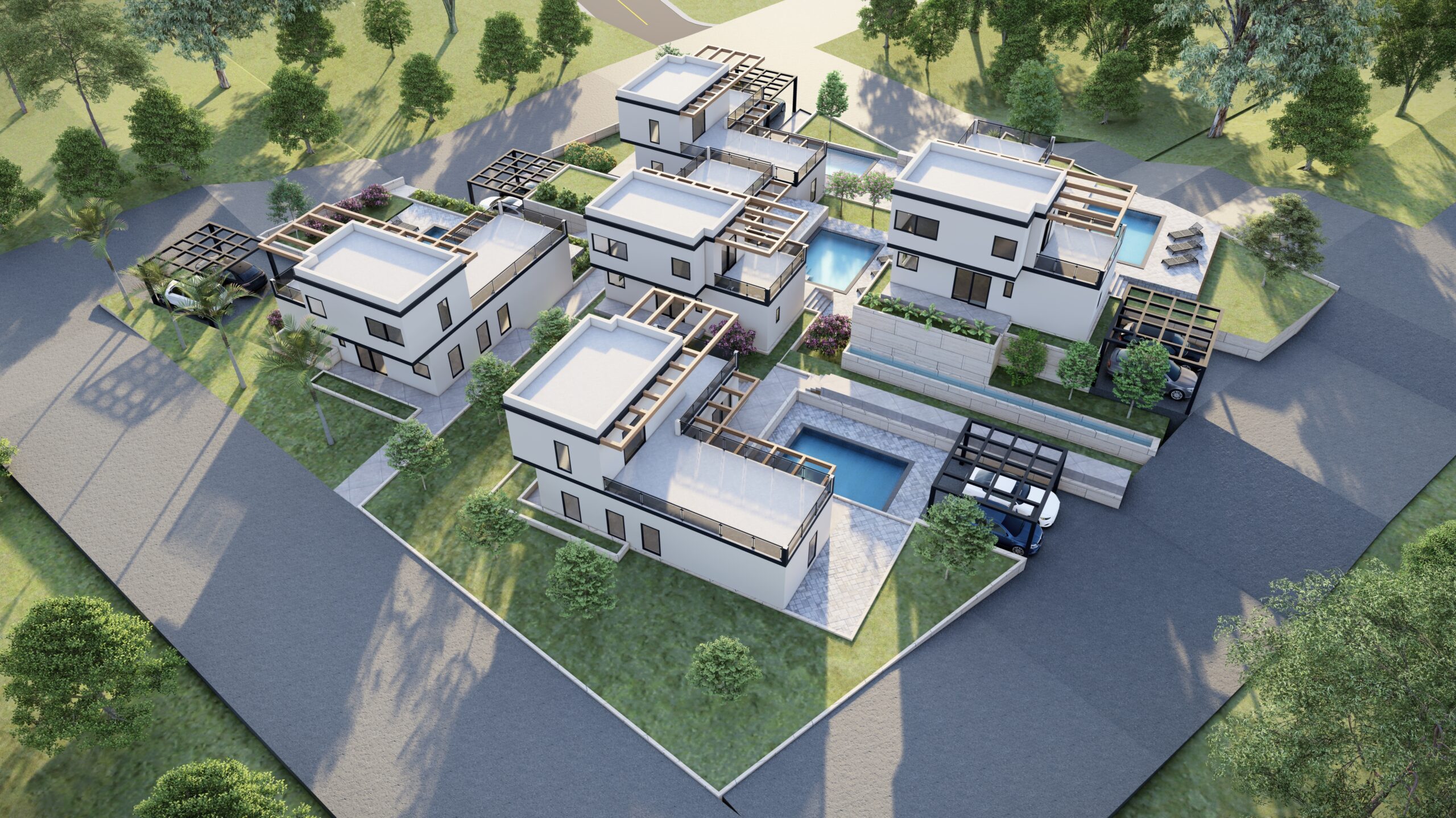 Contemporary Seafront Villas in Skroponeria, Evia