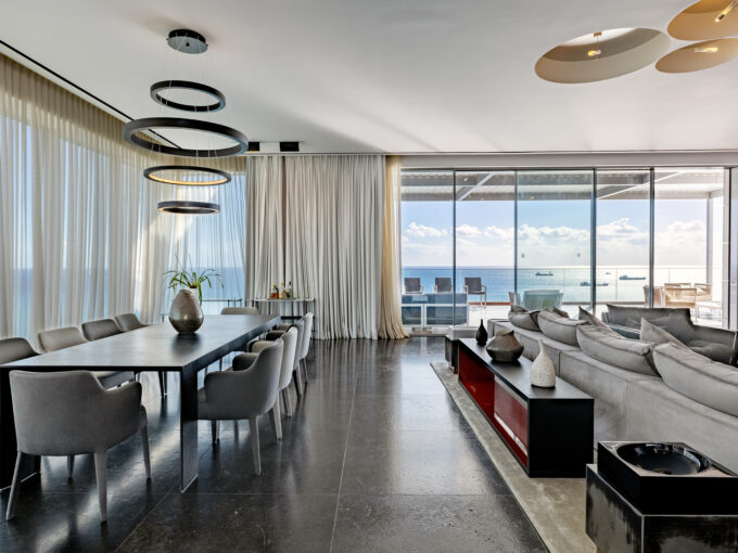 Prime Two-Level Penthouse with Panoramic Sea Views | Central Limassol