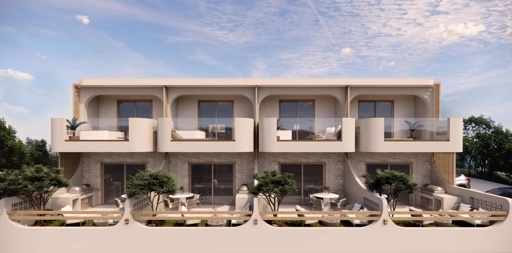 Contemporary Coastal Residences Near the Sea