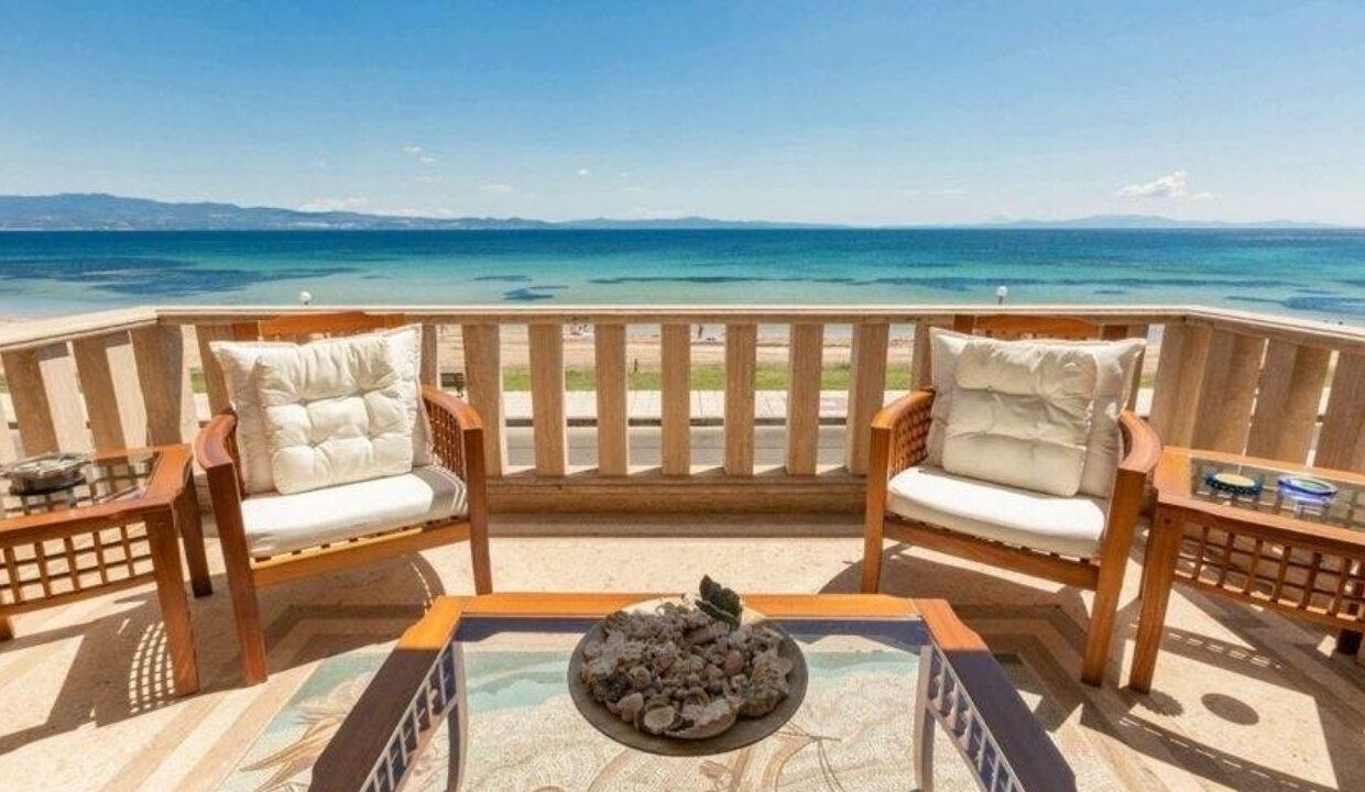 Sea front villa for sale chalkidiki greece 1