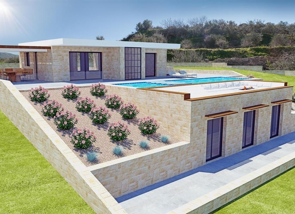 New Project of Stone Villa for Sale in Almyrida, Crete