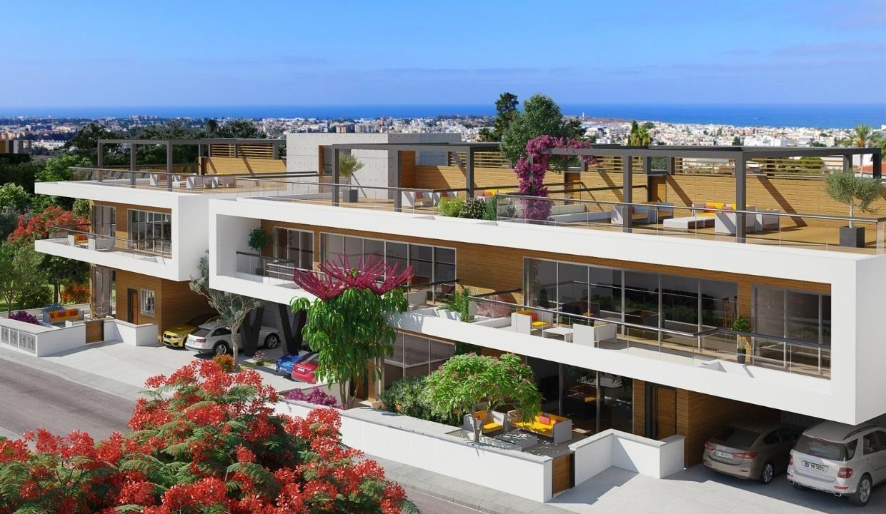 3, 4 BEDROOM CONDOS FOR SALE IN THE CITY CENTRE OF PAPHOS, CYPRUS