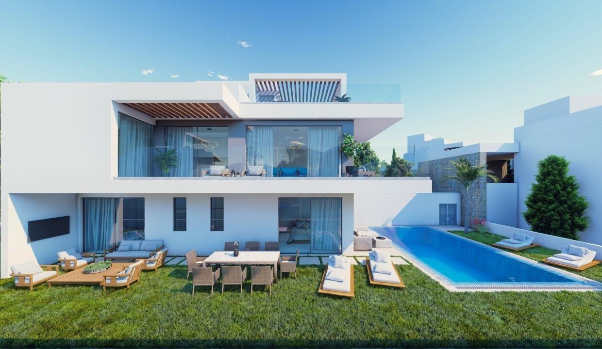 3, 4, 5 BEDROOM SEAFRONT VILLAS FOR SALE IN PAPHOS, CYPRUS