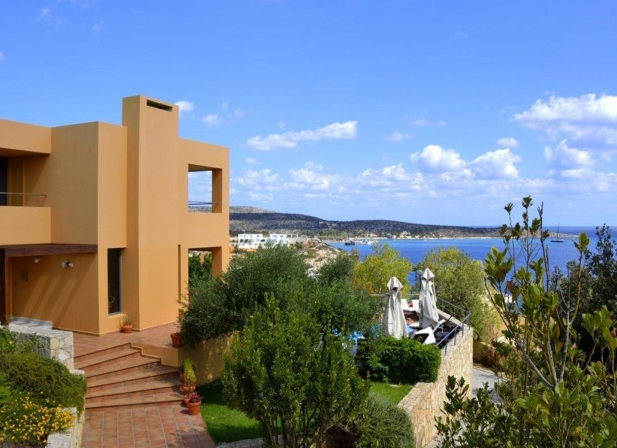 TWO SEAFRONT VILLAS BY A POPULAR BEACH FOR SALE IN CHANIA, CRETE, GREECE